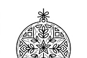 45 Christmas Tree Decorating Icons, an Outline Icon by adenpinkstore (Thumbnail 22 of 22)