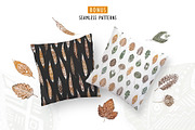 Patterned Leaves- Landart collection, an Object Graphic by Struvictory.art (Thumbnail 5 of 8)