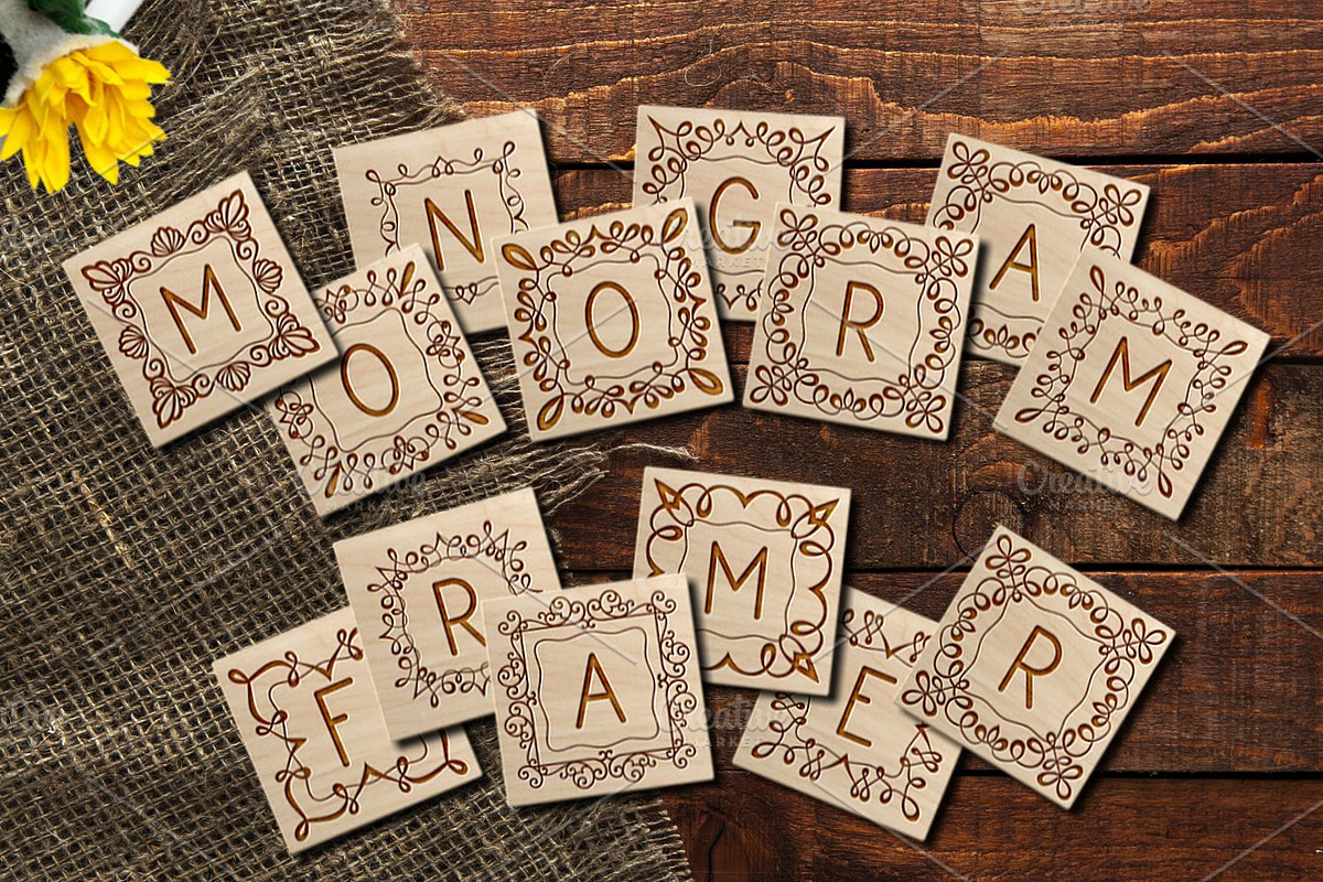 Framed monograms preview 2