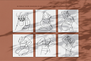 Body Positive Female Figure Line Art, a Person Illustration by Rough Edges Supply Co. (Thumbnail 3 of 10)