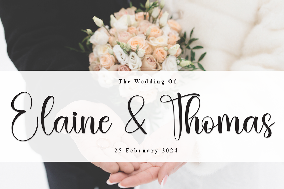 Happy Family | Script Font, a Handwritten Font by Scratchones (Photo 2 of 8)