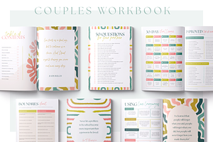 Relationship Workbook Canva PDF