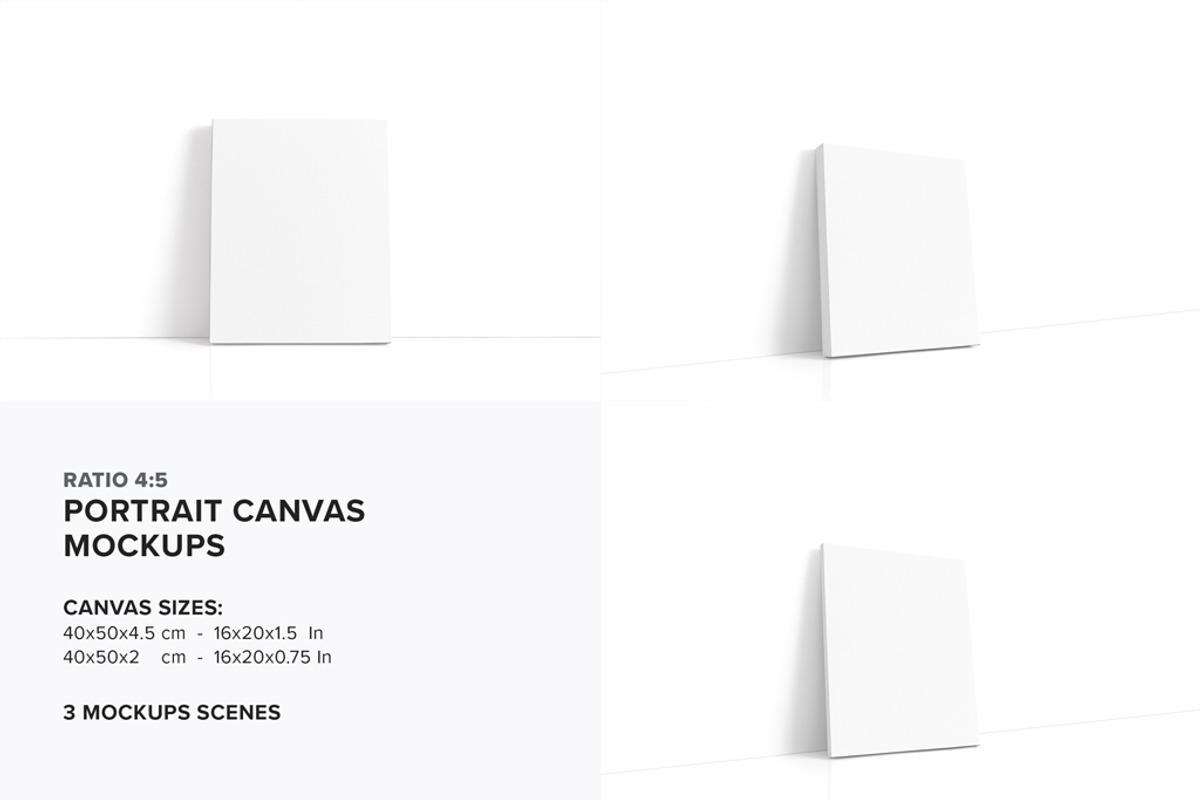 Canvas Mockups Bundle 2, a Merchandise Mockup by Mockups by Carlos Viloria (Photo 40 of 47)