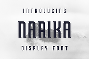 Narika, a Sans Serif Font by lelevien (Thumbnail 2 of 5)
