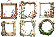 Wooden Frame Sublimation Clipart, an Illustration by Designworld (Thumbnail 4 of 6)