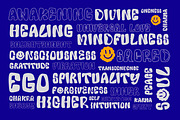MickySmoki - psychedelic groovy font, a Font by Sanskertype Studio (Thumbnail 3 of 10)