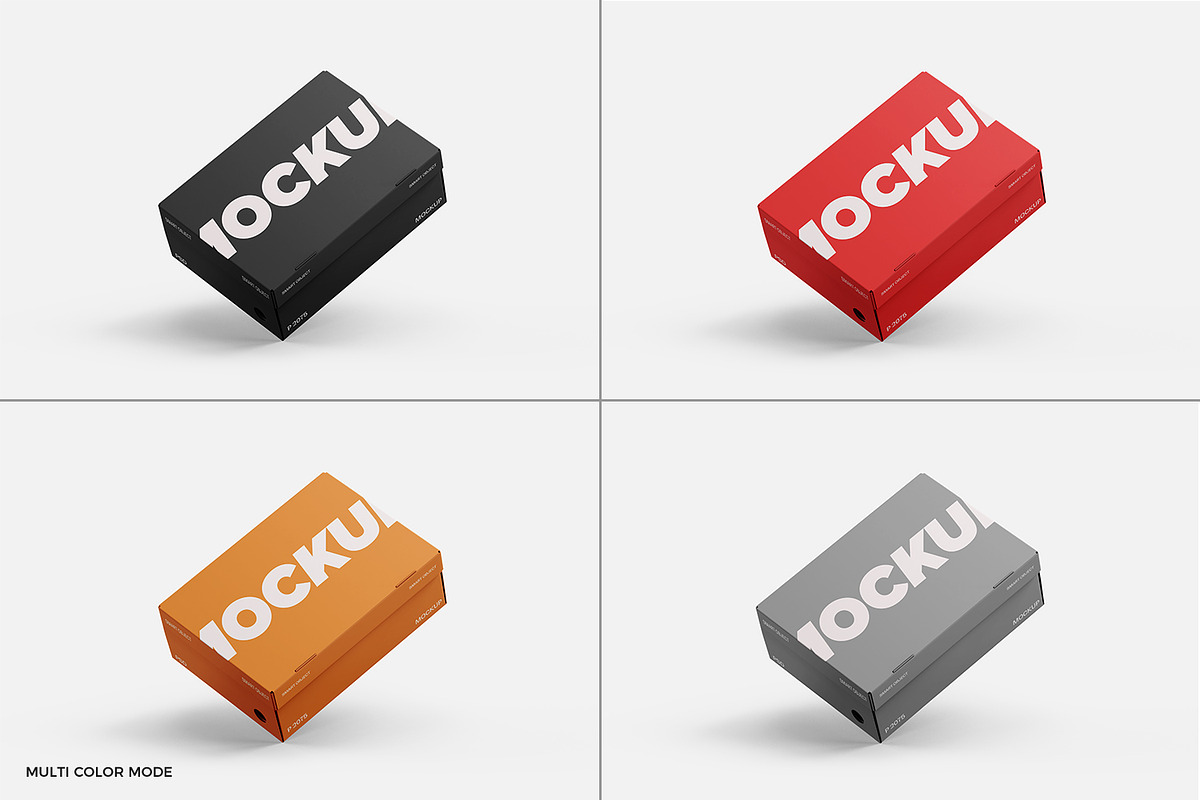 Shoe Box Mockup, a Packaging Mockup by Ram Studio LLC (Photo 7 of 13)