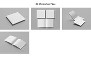 Square Book Mockup, a Books & Magazine Mockup by Tokobeta (Thumbnail 7 of 7)