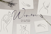 Woman Line Art Collection, a Person Illustration by mejorana (Thumbnail 1 of 10)
