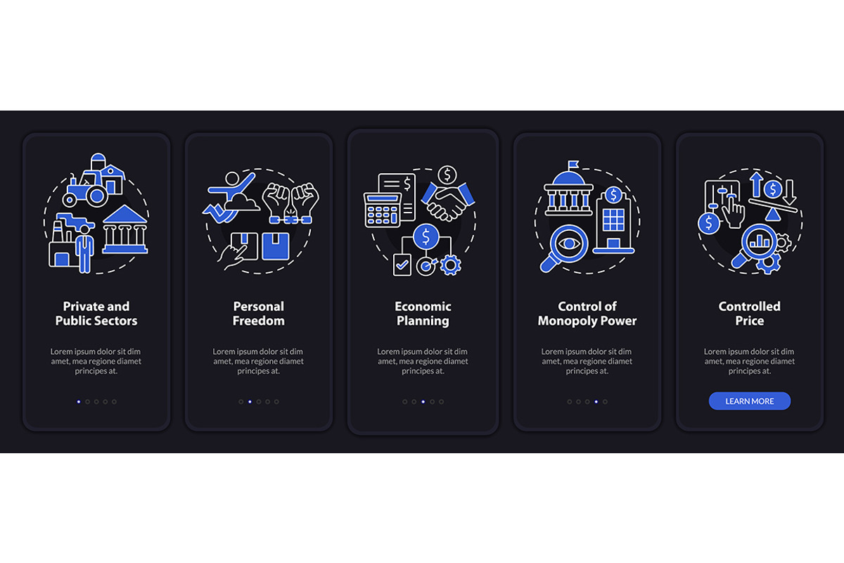 Mixed economy features night mode, a Templates & Theme by IMG Visuals