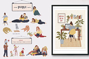 Illustrated Dreamy Home, a Decorative Illustration by Anna Ivanir (Thumbnail 6 of 10)