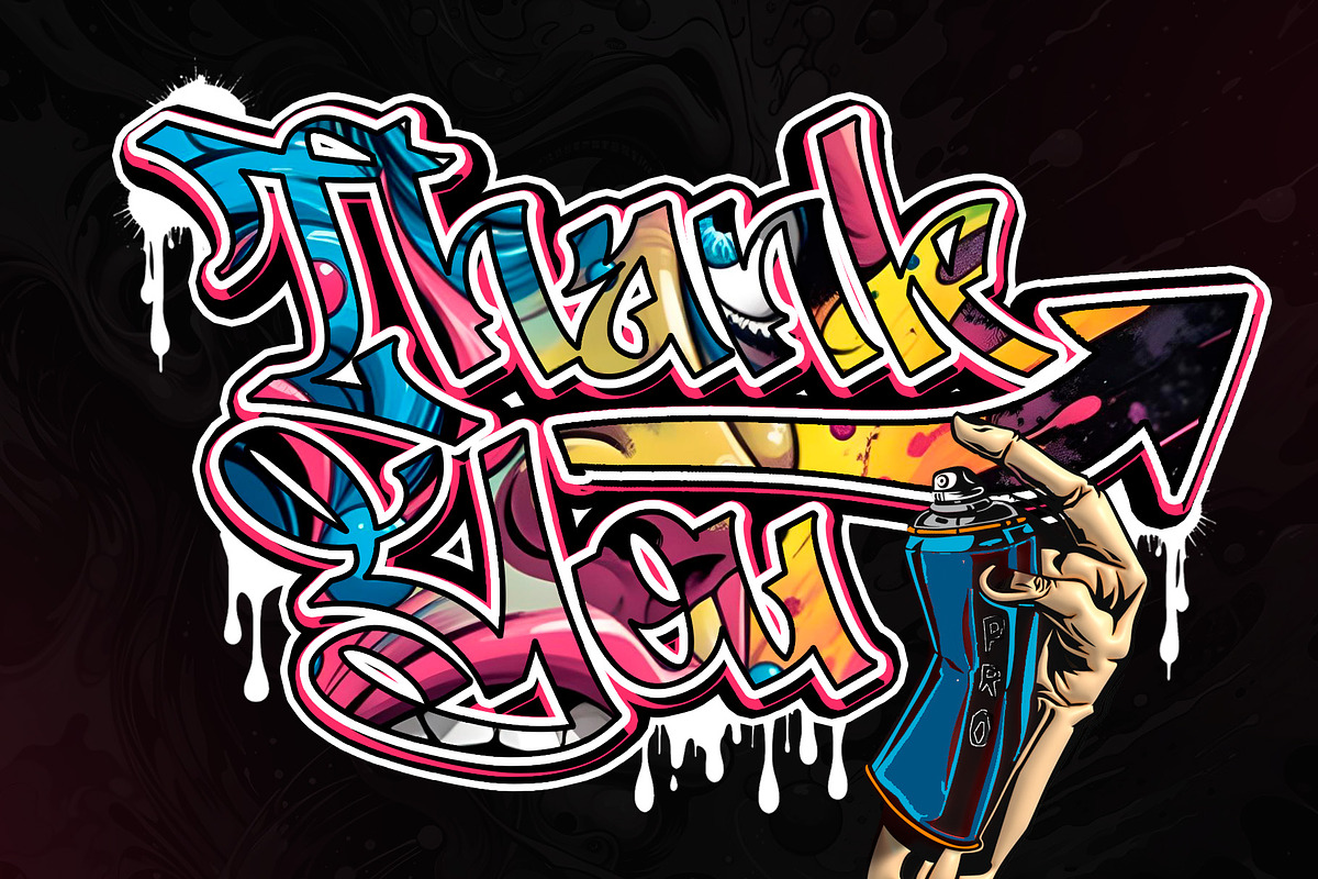 Aerolt - Street Art Graffiti Font, a Handwritten Font by Letterara (Photo 14 of 14)