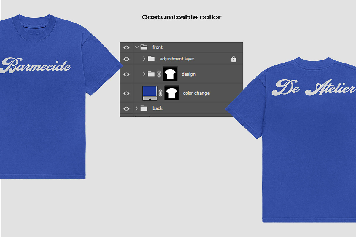 T-shirt mockup, a Shirt Mockup by Barmecide Mockup Studio (Photo 3 of 3)