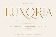 LUXQRIA - Elegant Luxury Serif Font, a Serif Font by elfy creative (Thumbnail 1 of 3)