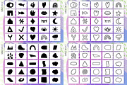 Abstract Base Procreate Brush Set, a Brush Add-On by cugypress (Thumbnail 5 of 10)