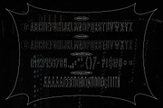 Noughties - Disproportionate Font, a Sans Serif Font by Ckybe's Corner (Thumbnail 4 of 7)
