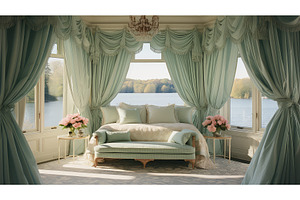 interior house home background ai, an Architecture Photo by pikepicture