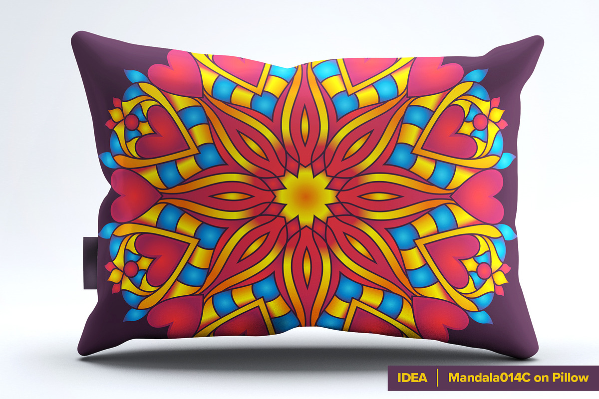 Mandala Vector Ornaments Bundle, a Decorative Illustration by pixaroma (Photo 11 of 43)