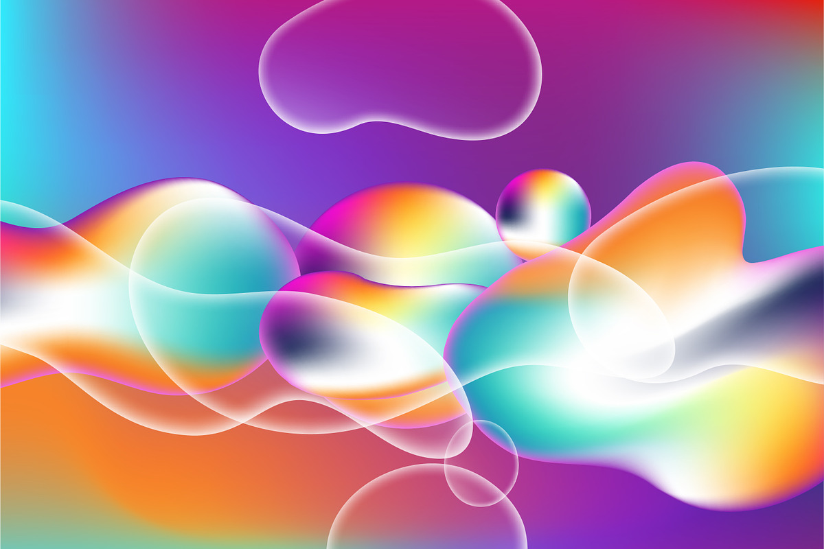Liquid Gradient Texture, a Background Graphic by Aarley Kaiven (Photo 3 of 3)