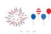 July 4th Graphics Set, an Illustration by Kessens (Thumbnail 5 of 8)