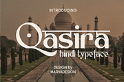 Qasira - A Modern Hindi Font, a Sans Serif Font by Marvadesign (Thumbnail 1 of 6)