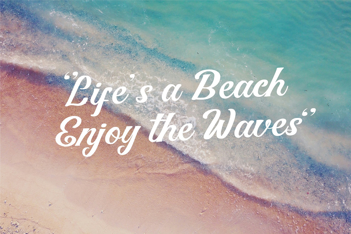 Laguna Hunters – Modern Script Font, a Script Font by Salamahtype (Photo 6 of 7)