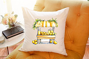 Summer Lemons Clipart, an Illustration by Sublimation Artist (Thumbnail 6 of 6)