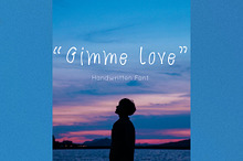 Gimme love handwritten font