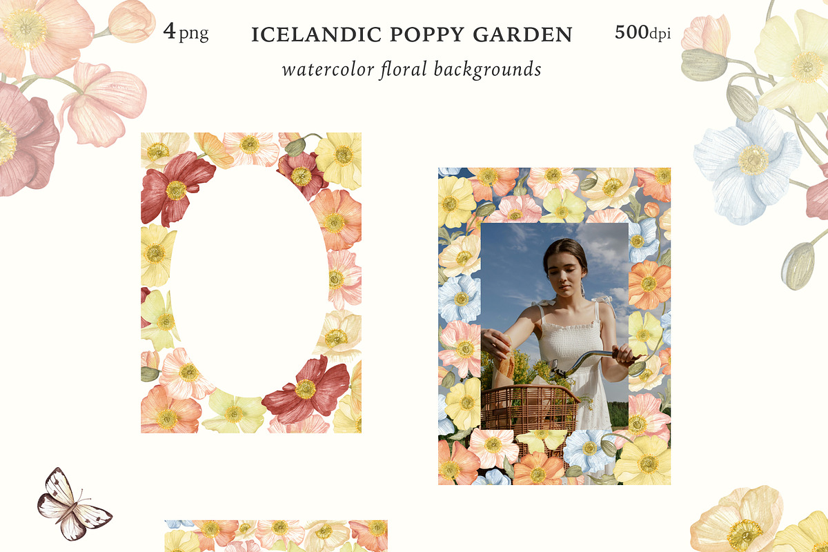 Watercolor Poppy. Bright Wildflower, a Decorative Illustration by Ooh Lily (Photo 10 of 15)