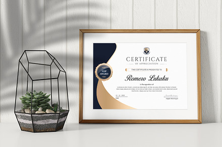 Certificate Template, a Stationery Template by ResumeDevisers