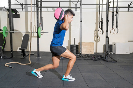 Fitness Man Doing Functional Training At Gym., a Sports & Recreation Photo by david.herraez.calzad