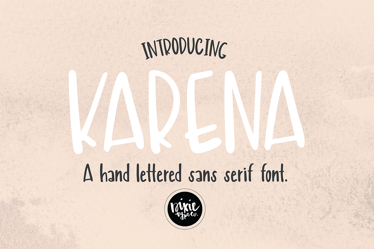 Hand Lettered Font Bundle - 8 Fonts preview 7