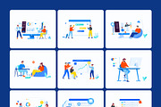 80 Business Illustrations Bundle, a Finance Illustration by Brickclay (Thumbnail 9 of 11)
