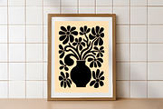 Abstract flower wall art posters set, an Illustration by Libby Wishes (Thumbnail 10 of 11)