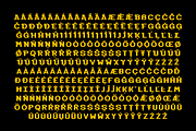 Black Molding – Industrial Sans, a Sans Serif Font by Fikryal Studio (Thumbnail 9 of 15)