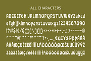 CS Quoka – Groovy Font, a Sans Serif Font by Craft Supply Co. (Thumbnail 8 of 8)