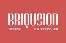 Briqusion – Modern Condensed Sans