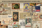 Vintage Ephemera - Grocery 2, an Object Graphic by Lucky Girl Creative (Thumbnail 2 of 4)