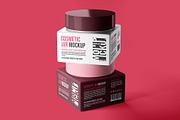Cosmetic Jar Mockup Sets, a Packaging Mockup by Artnivora.Std (Thumbnail 4 of 4)