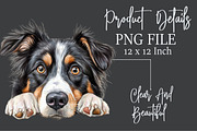 Peeking Dog Breed Clipart, an Illustration by Rose Art (Thumbnail 6 of 7)