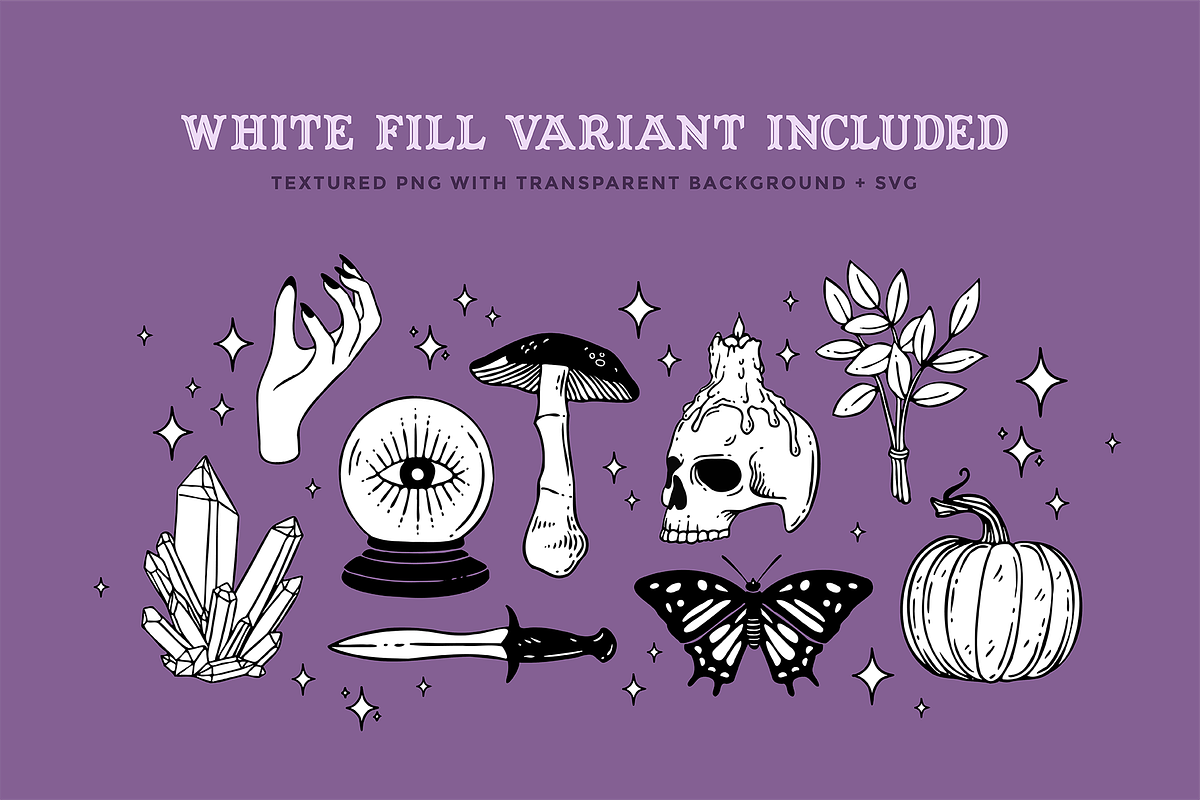 Witchcraft and Magic Illustrations, an Object Illustration by Rough Edges Supply Co. (Photo 6 of 8)