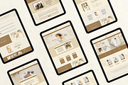 Wix Website Template Small Business, a Wix Template by Branding Babe Co. (Thumbnail 3 of 10)
