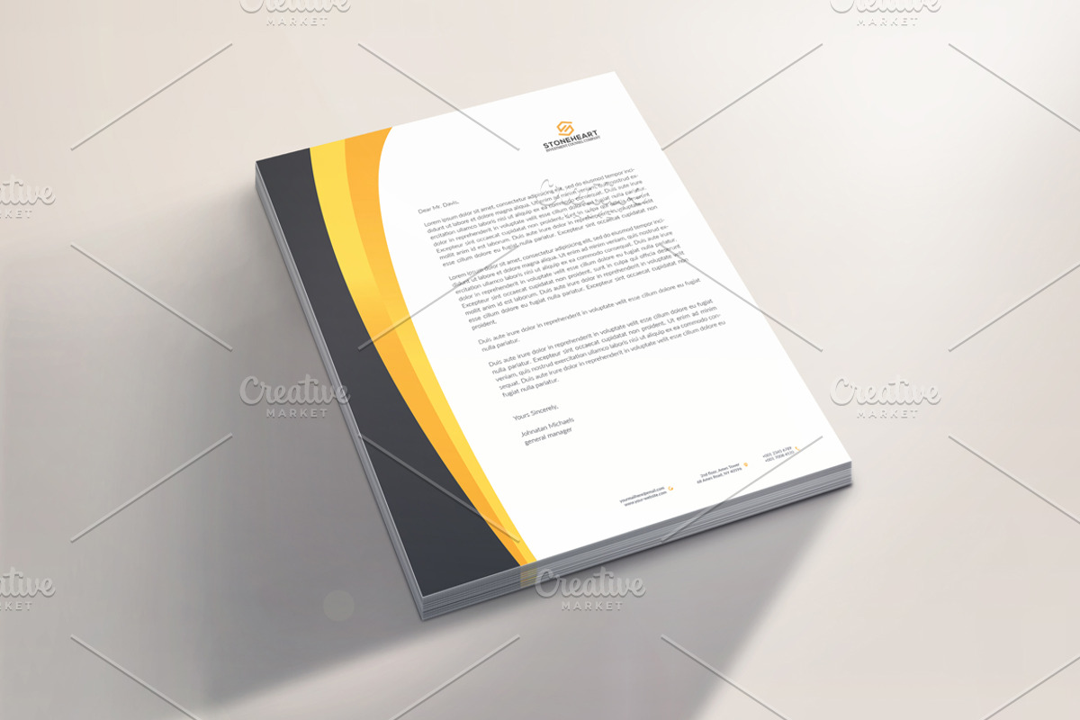Letterhead, a Stationery Template by BettyDesign (Photo 5 of 7)