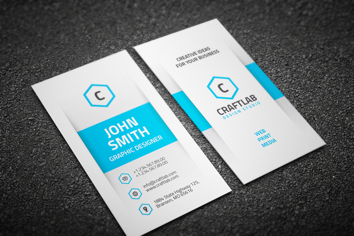 Creative Corporate Business Card-27, a Business Card Template by ND Design (Photo 4 of 5)