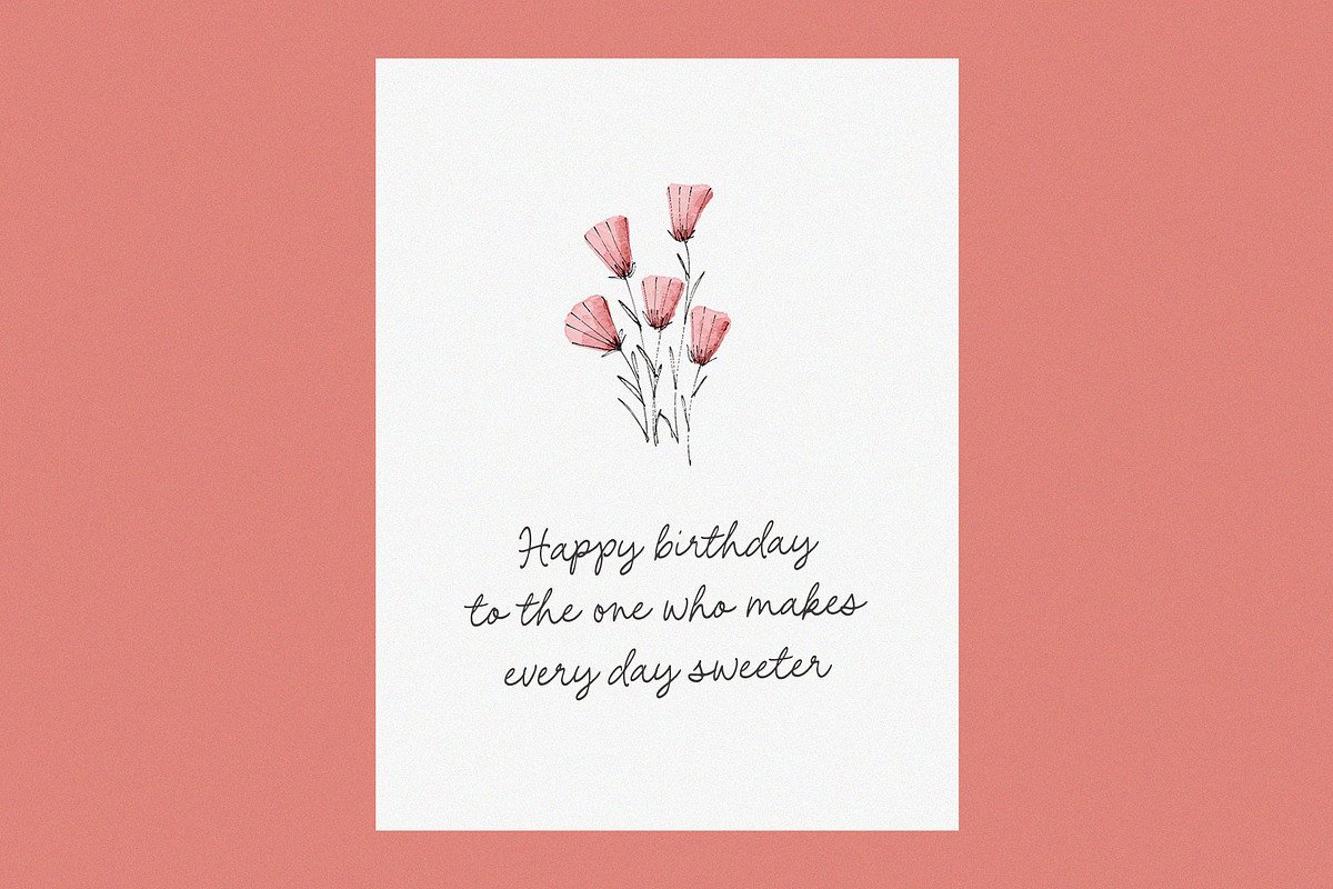Crystal Magnolia Script Font, a Script Font by Seagulls Creative (Photo 7 of 11)