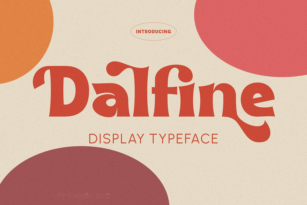 Dalfine Classic font, a Serif Font by Penatic Studio (Photo 1 of 8)