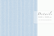 Light Blue Scalloped Stripe Seamless, a Pattern Graphic by Pati Charm Studio (Thumbnail 5 of 7)