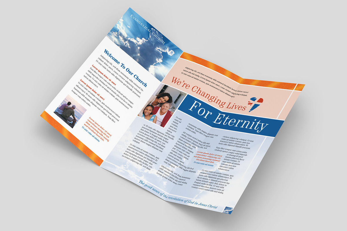 Church Brochure Template, a Brochure Template by StockLayouts (Photo 2 of 4)