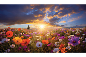 colors sun light ai generated, a Beauty & Fashion Photo by pikepicture