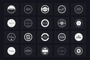 200 Retro Badges, a Branding & Logo Template by Amito Vectors (Thumbnail 2 of 11)